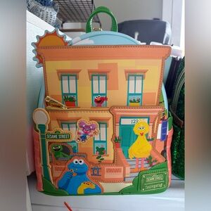Loungefly Sesame Street Mini Backpack ❤️ NWT Hard Tag